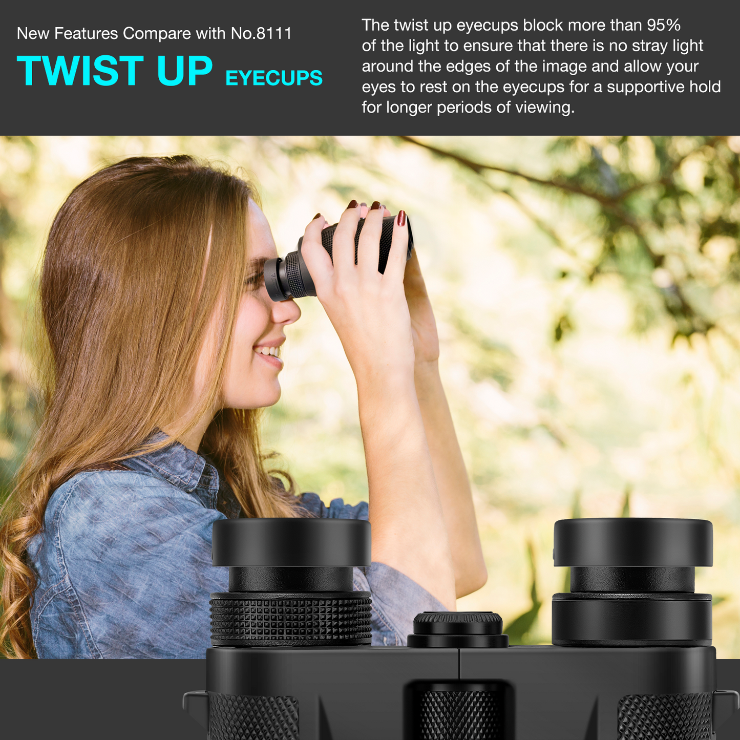 Hontry Binoculars for Adults and Kids, 10x25 Compact Binoculars for Bird Watching, Theater and Concerts, Cruise Ship and Sport Games